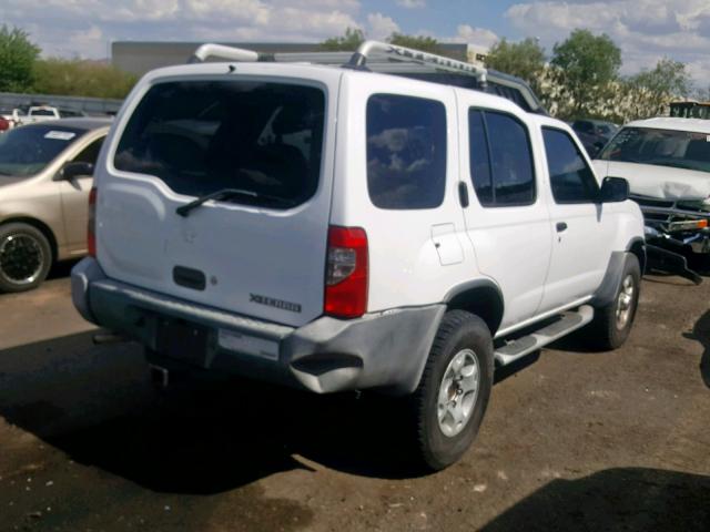 5N1ED28T6YC513487 - 2000 NISSAN XTERRA XE WHITE photo 4