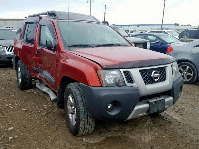 5N1AN0NW8DN818678 - 2013 NISSAN XTERRA X MAROON photo 1