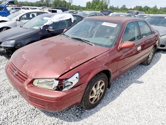 4T1BF28K3XU082295 - 1999 TOYOTA CAMRY LE RED photo 2