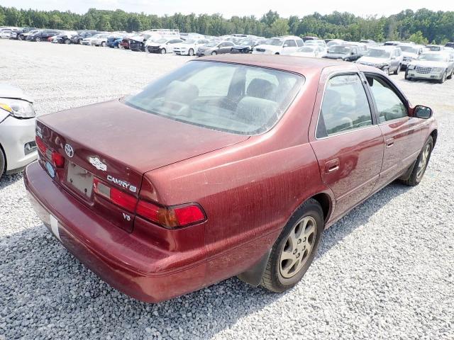 4T1BF28K3XU082295 - 1999 TOYOTA CAMRY LE RED photo 4