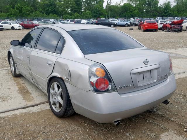 1N4BL11E82C105036 - 2002 NISSAN ALTIMA SE SILVER photo 3