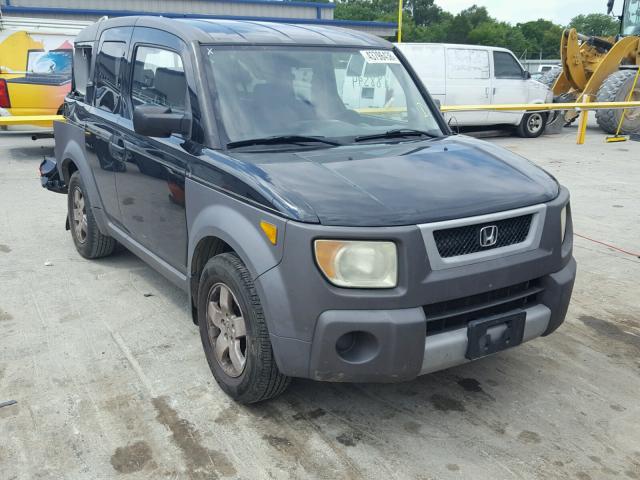 5J6YH28544L008172 - 2004 HONDA ELEMENT EX BLACK photo 1