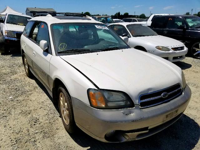 4S3BH686127600422 - 2002 SUBARU LEGACY OUT WHITE photo 1