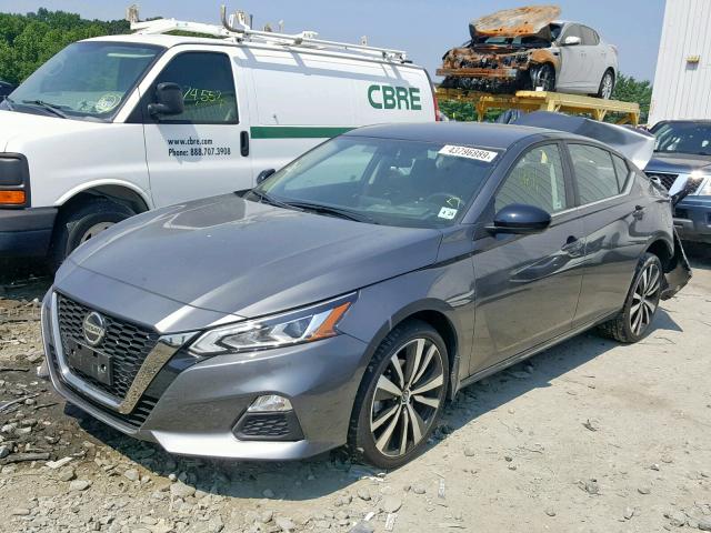 1N4BL4CW2KC216222 - 2019 NISSAN ALTIMA SR GRAY photo 2