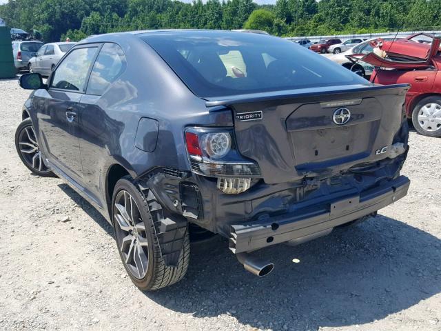 JTKJF5C79FJ010143 - 2015 TOYOTA SCION TC ნაცრისფერი ფოტო 3