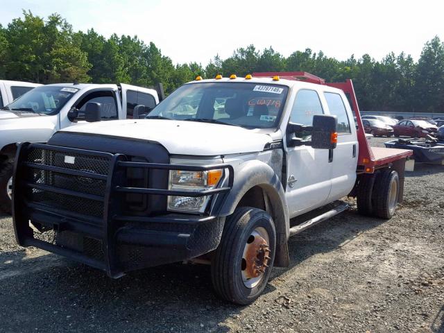 1FD0W5GT8CEC62718 - 2012 FORD F550 SUPER WHITE photo 2