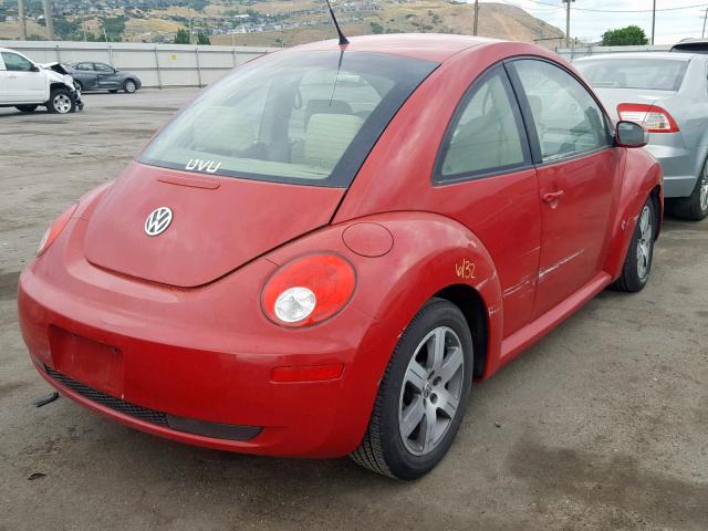 3VWRG31C56M418540 - 2006 VOLKSWAGEN NEW BEETLE RED photo 4