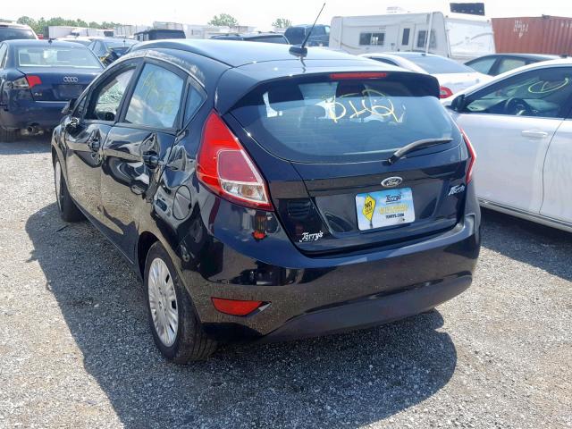 3FADP4TJ1FM220042 - 2015 FORD FIESTA S BLACK photo 3