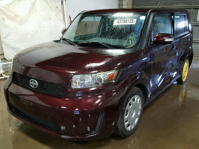 JTLZE4FE5A1099739 - 2010 TOYOTA SCION XB Bənövşəyi foto 2
