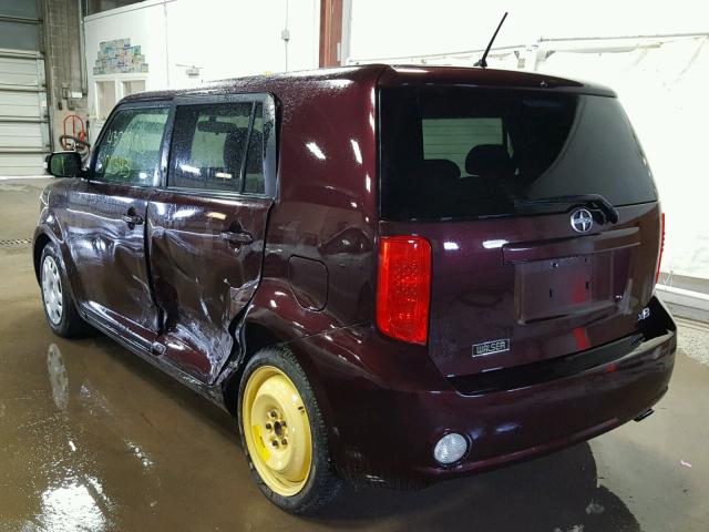 JTLZE4FE5A1099739 - 2010 TOYOTA SCION XB Bənövşəyi foto 3