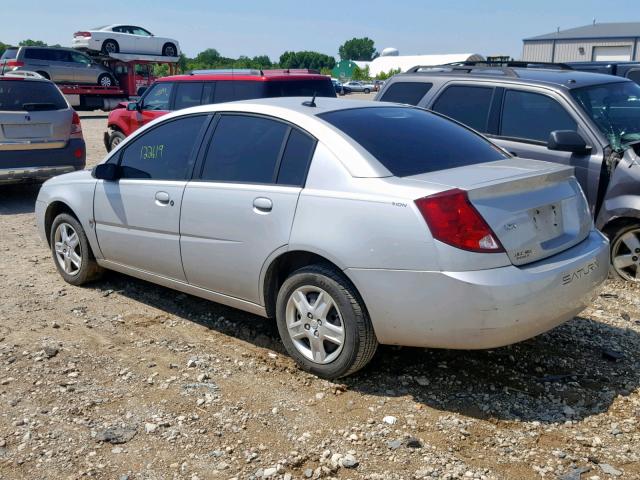 1G8AJ55F57Z176666 - 2007 SATURN ION LEVEL SILVER photo 3