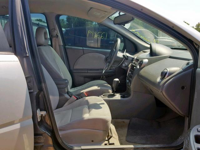 1G8AJ55F57Z176666 - 2007 SATURN ION LEVEL SILVER photo 5