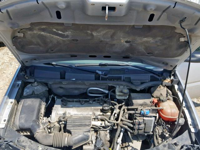 1G8AJ55F57Z176666 - 2007 SATURN ION LEVEL SILVER photo 7