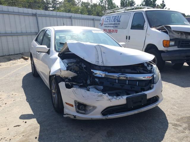 3FAHP0JA7AR163404 - 2010 FORD FUSION SEL WHITE photo 1