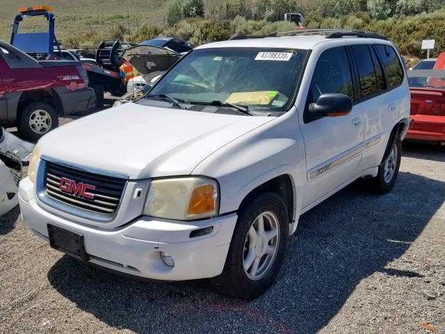 1GKDT13S932312374 - 2003 GMC ENVOY WHITE photo 2