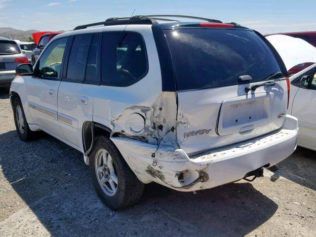 1GKDT13S932312374 - 2003 GMC ENVOY WHITE photo 3