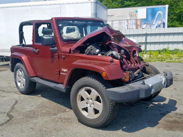 1J4GA5D11AL167439 - 2010 JEEP WRANGLER S RED photo 1