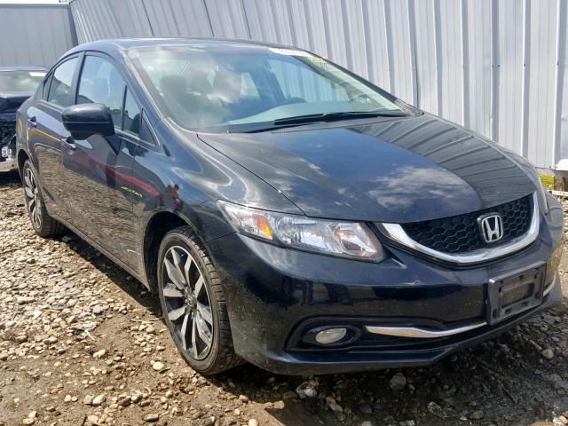 19XFB2F93FE093909 - 2015 HONDA CIVIC EXL 黑色 照片 1