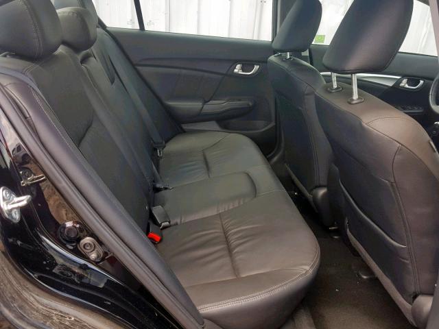 19XFB2F93FE093909 - 2015 HONDA CIVIC EXL 黑色 照片 6