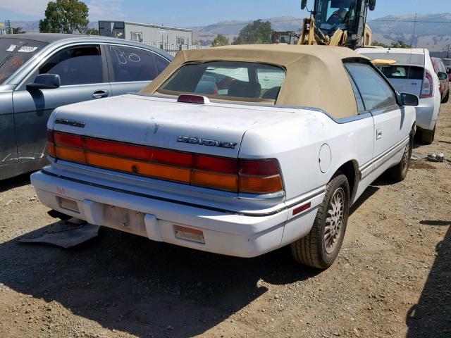 1C3EU4530RF151231 - 1994 CHRYSLER LEBARON BA WHITE photo 4