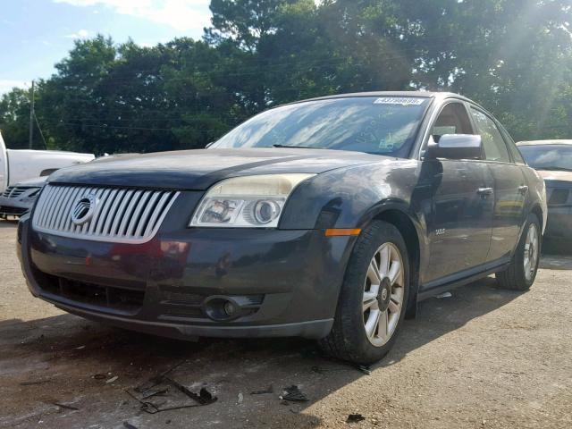 1MEHM42W08G610532 - 2008 MERCURY SABLE PREM BLACK photo 2