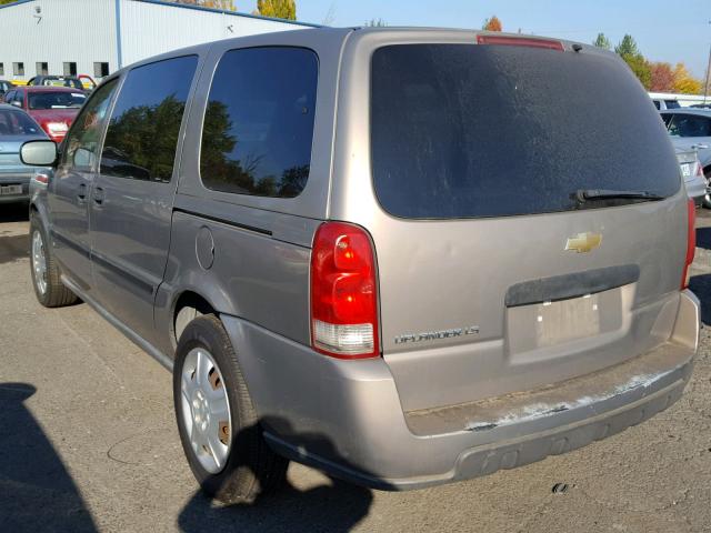 1GNDV23LX6D116335 - 2006 CHEVROLET UPLANDER L Qəhvəyi foto 3