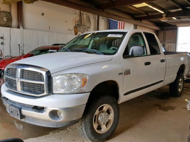 3D7KS28D77G818035 - 2007 DODGE RAM 2500 S Սպիտակ լուսանկար 2