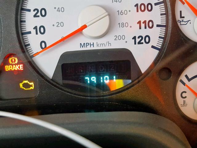 3D7KS28D77G818035 - 2007 DODGE RAM 2500 S Սպիտակ լուսանկար 8