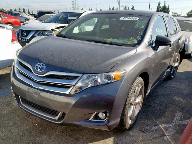 4T3ZK3BBXFU072524 - 2015 TOYOTA VENZA LE GRAY photo 2