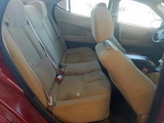 2G2WP522341196905 - 2004 PONTIAC GRAND PRIX MAROON photo 6