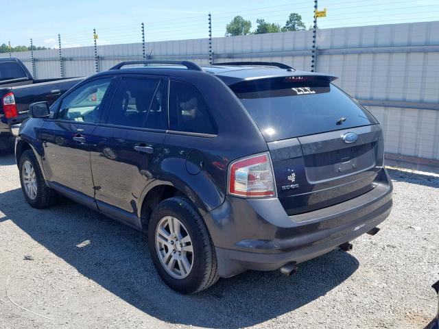 2FMDK36C37BA58445 - 2007 FORD EDGE SE GRAY photo 3