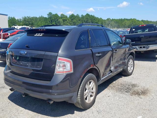 2FMDK36C37BA58445 - 2007 FORD EDGE SE GRAY photo 4