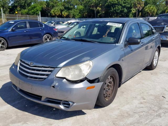 1C3LC46KX8N122369 - 2008 CHRYSLER SEBRING LX GRAY photo 2