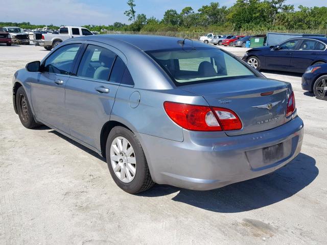 1C3LC46KX8N122369 - 2008 CHRYSLER SEBRING LX GRAY photo 3