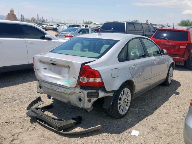 YV1MS382072279588 - 2007 VOLVO S40 2.4I SILVER photo 4