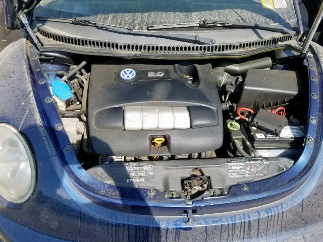 3VWCK21Y93M325025 - 2003 VOLKSWAGEN NEW BEETLE ლურჯი ფოტო 7