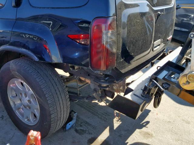 5N1ED28Y84C623530 - 2004 NISSAN XTERRA XE BLUE photo 9