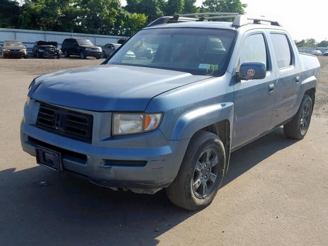 2HJYK16556H514061 - 2006 HONDA RIDGELINE SILVER photo 2