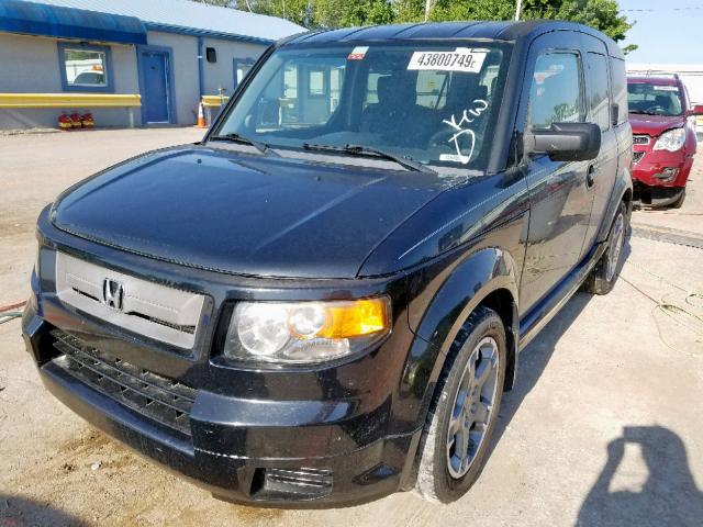 5J6YH18967L007025 - 2007 HONDA ELEMENT SC BLACK photo 2