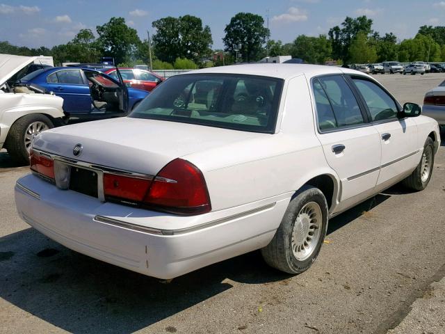 2MEFM75W0YX632061 - 2000 MERCURY GRAND MARQ WHITE photo 4