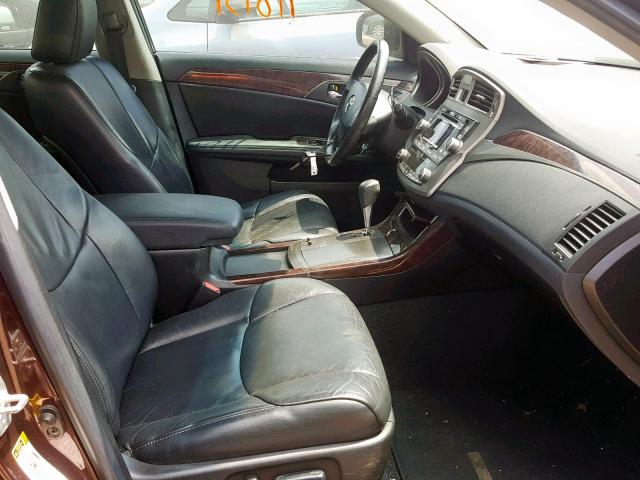 4T1BK3DB9BU431802 - 2011 TOYOTA AVALON BAS SILVER photo 5