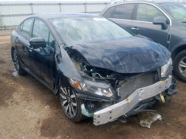 2HGFB2F94EH540235 - 2014 HONDA CIVIC EXL 黑色 照片 1