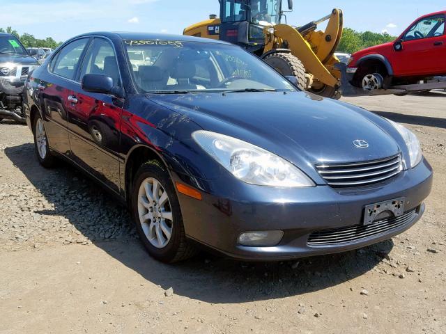 JTHBF30G120058433 - 2002 LEXUS ES 300 BLUE photo 1