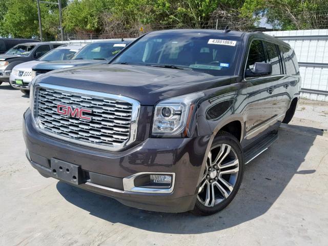 1GKS1HKJ4JR142265 - 2018 GMC YUKON XL D CHARCOAL photo 2