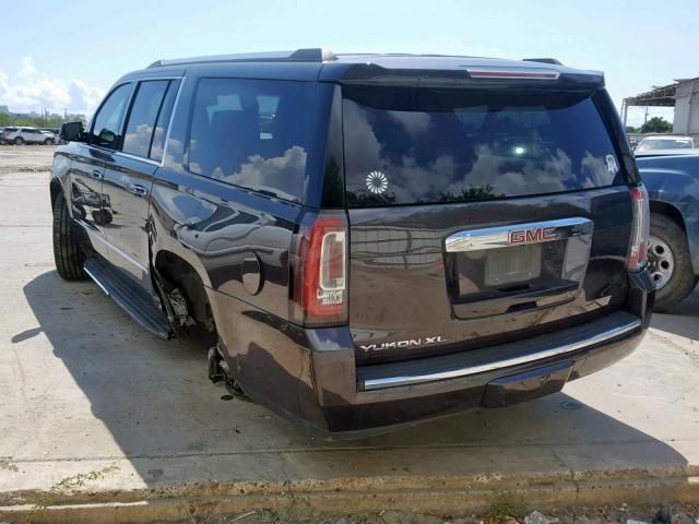 1GKS1HKJ4JR142265 - 2018 GMC YUKON XL D CHARCOAL photo 3