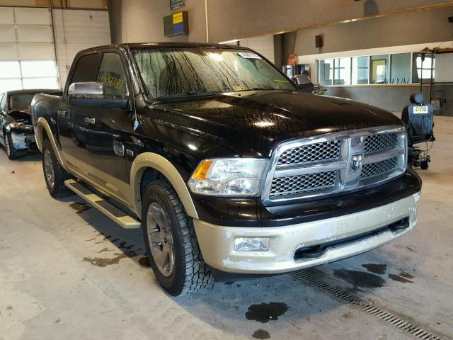 1C6RD7PT8CS255015 - 2012 DODGE RAM 1500 L BLUE photo 1