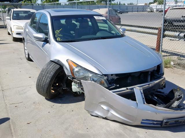 1HGCP26888A027052 - 2008 HONDA ACCORD EXL SILVER photo 1