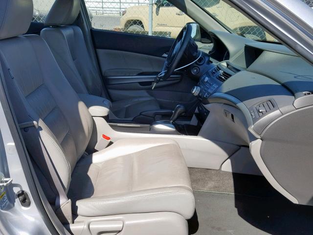 1HGCP26888A027052 - 2008 HONDA ACCORD EXL SILVER photo 5