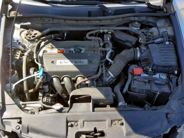 1HGCP26888A027052 - 2008 HONDA ACCORD EXL SILVER photo 7