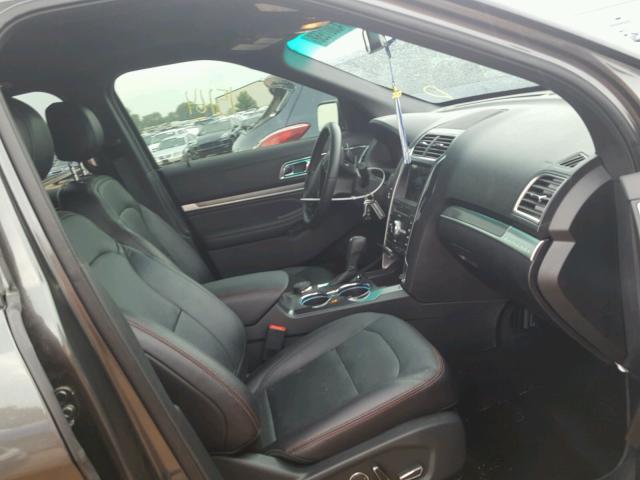 1FM5K8GT5HGC04757 - 2017 FORD EXPLORER S 灰色 照片 5